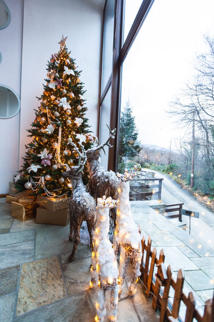 Christmas holidays in Pelion christmas tree decoaration